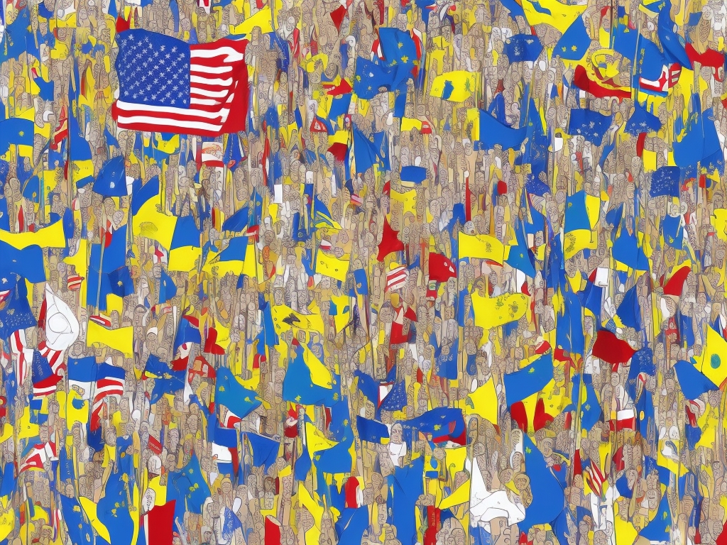 AI illustration of Trump's skepticism over Ukraine's contributions in the U.S.-Iran conflict has sparked a significant dialogue, highligh...