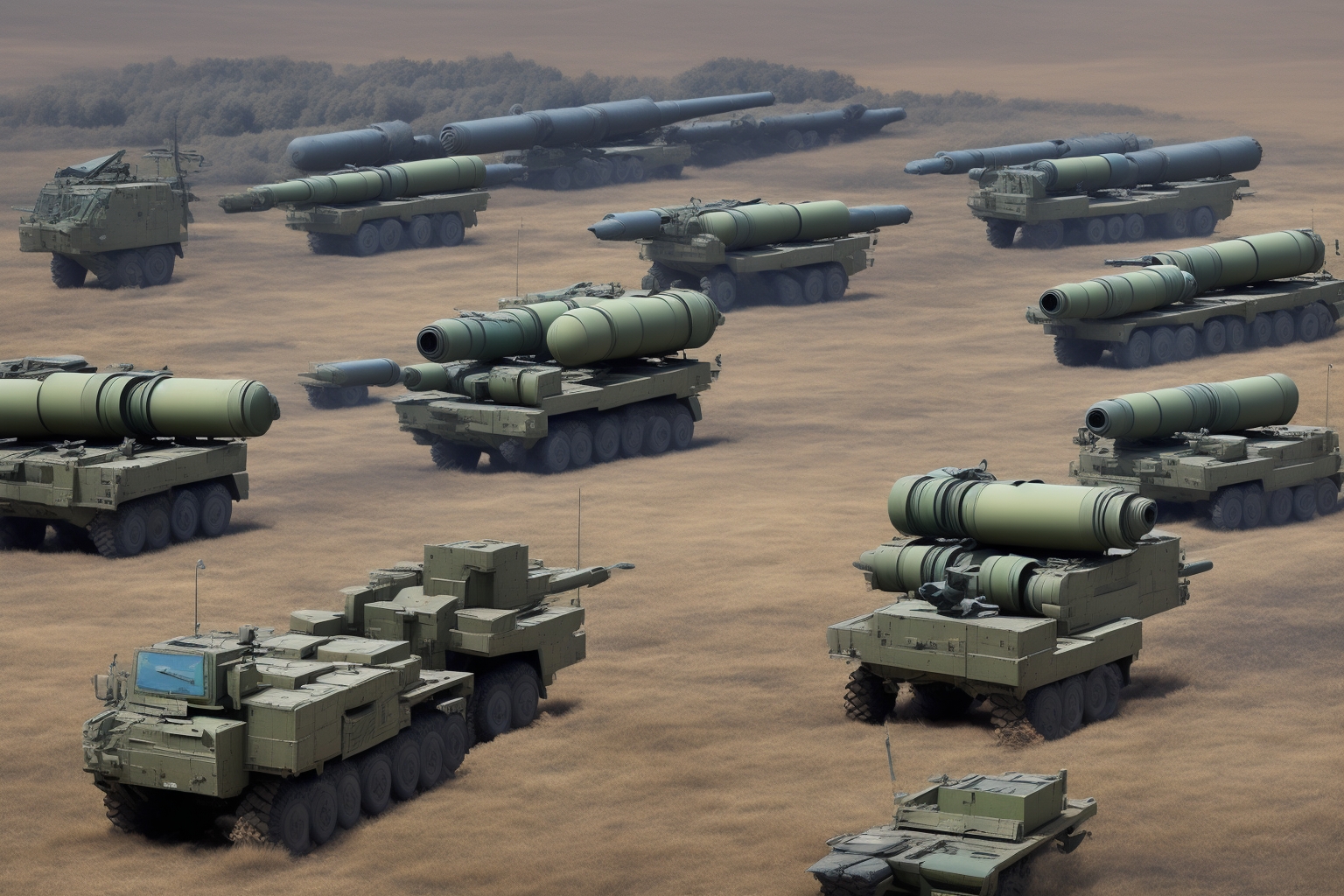 AI illustration of President Zelensky has highlighted concerns that the Middle East conflict might deplete Ukrainian supplies of Patriot...