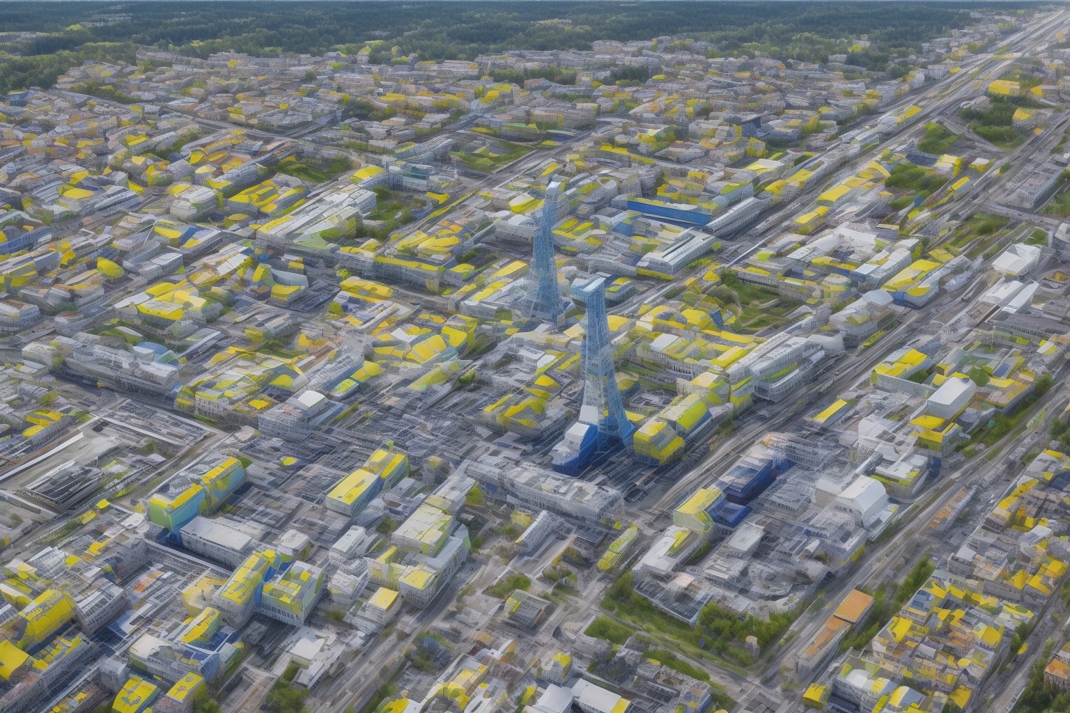 AI illustration of Svyrydenko highlighted international accountability in energy security and called for collaboration. Ukraine's experie...