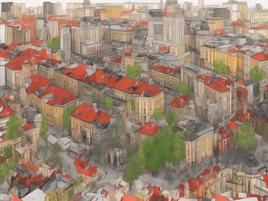 AI illustration of A fire during a residential renovation in Warsaw led to the deaths of four workers, two of whom were from Ukraine. Aut...
