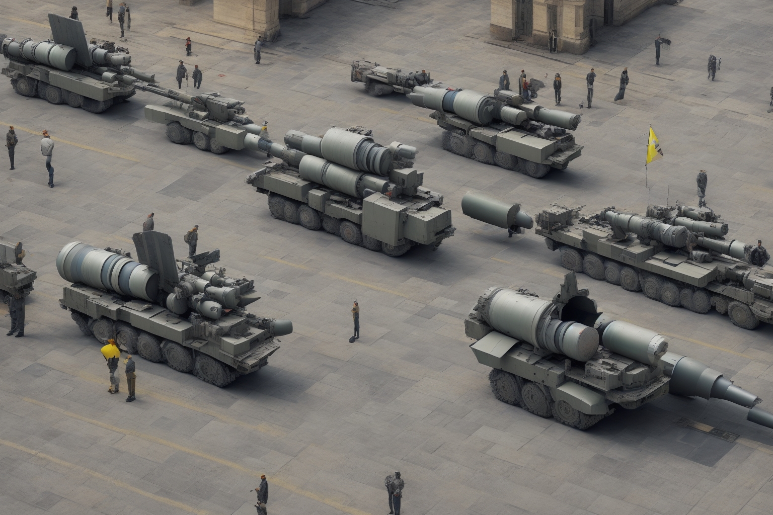 AI illustration of Gressel emphasizes the importance of reliable munitions for Ukraine's defense, particularly for deep strikes into Russ...