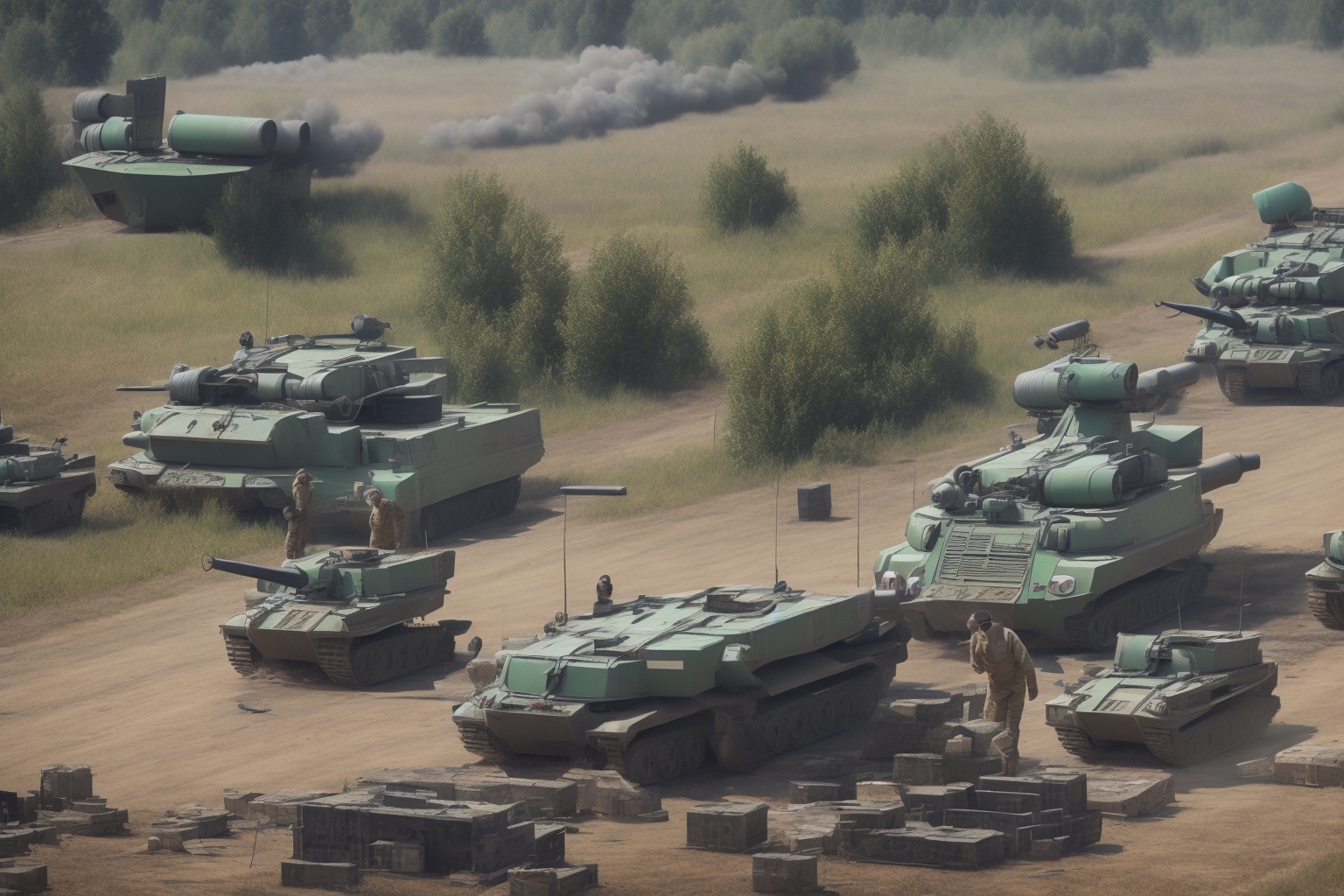 AI illustration of The National Guard's Lasar Group eliminated a key Russian radar asset, disrupting military operations. This marks a si...