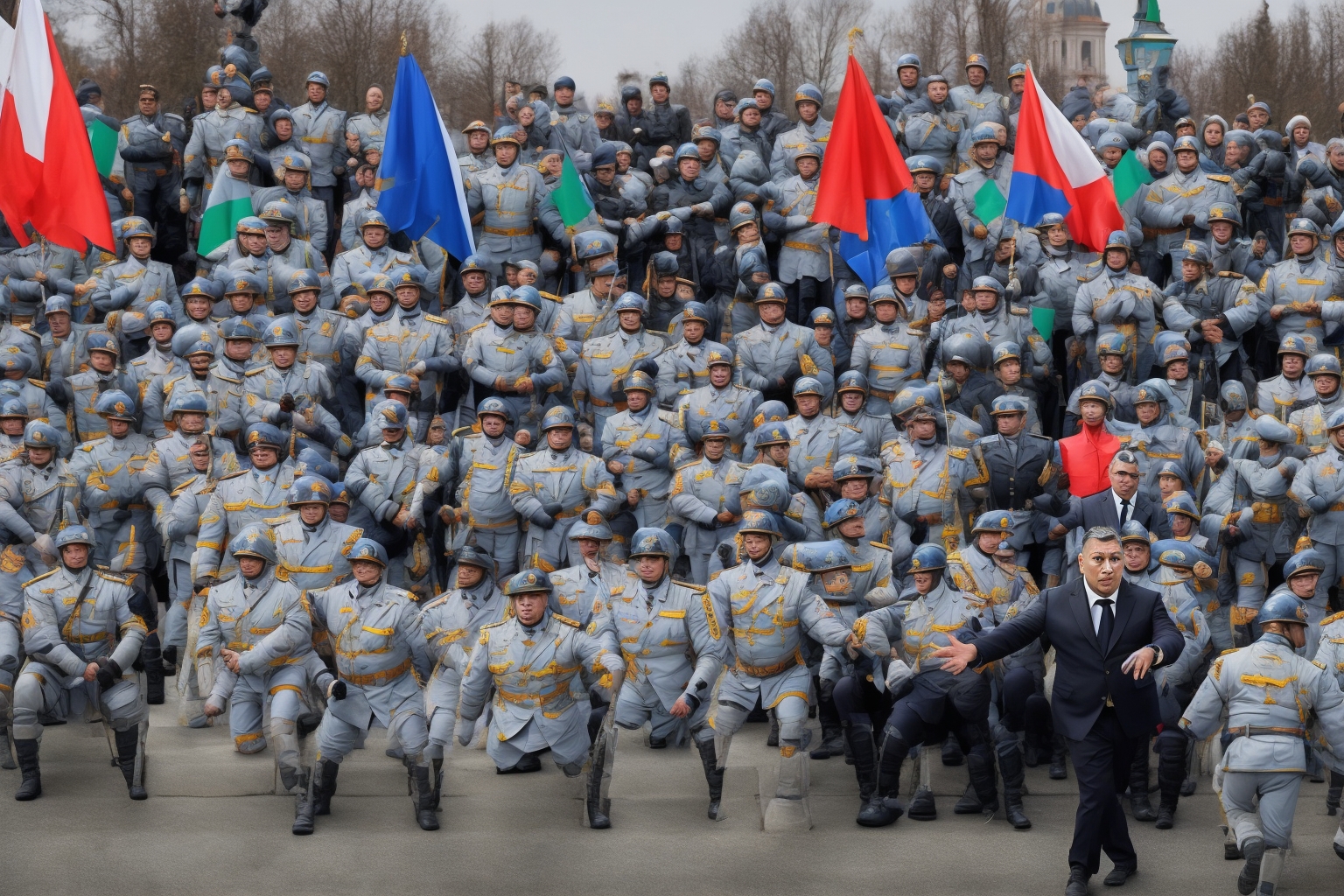 AI illustration of Péter Madyar raises concerns about Russian GRU agents operating in Hungary, warning that their presence poses a signif...